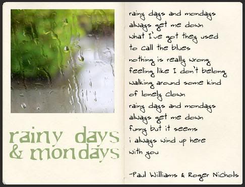 rainy mondays Pictures, Images and Photos