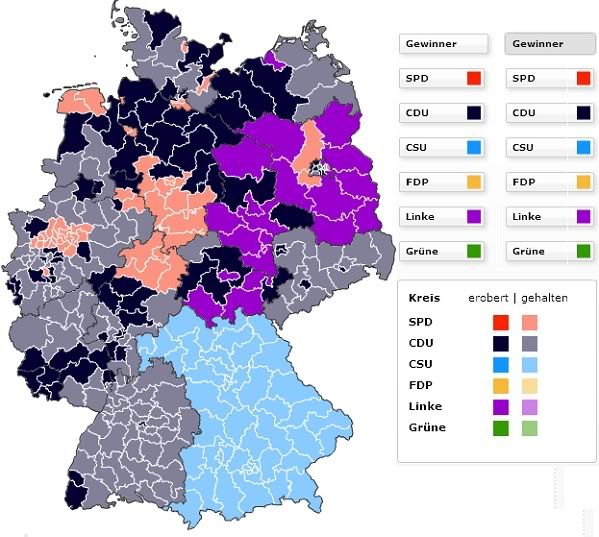 germany election map