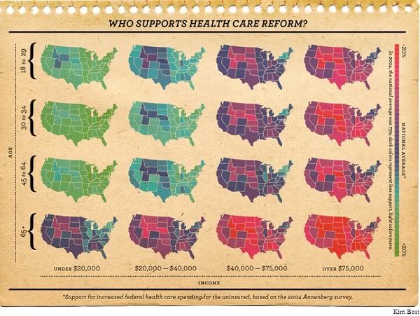 health care reform support map