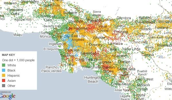 2010 us census race map