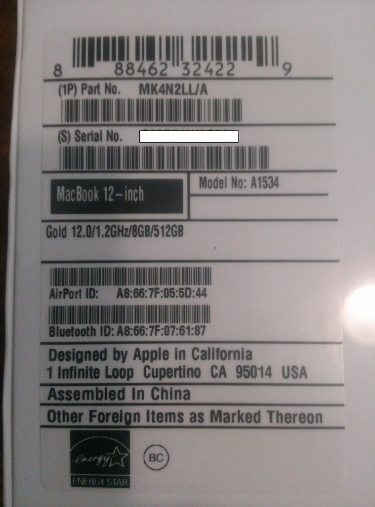 Cần bán macbook 12 gold 512gb new 100%