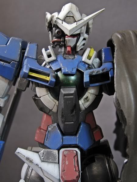 gundam exia damaged