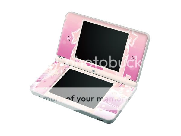 Game Character Vinyl Skin Sticker Fr Nintendo DSi XL LL  