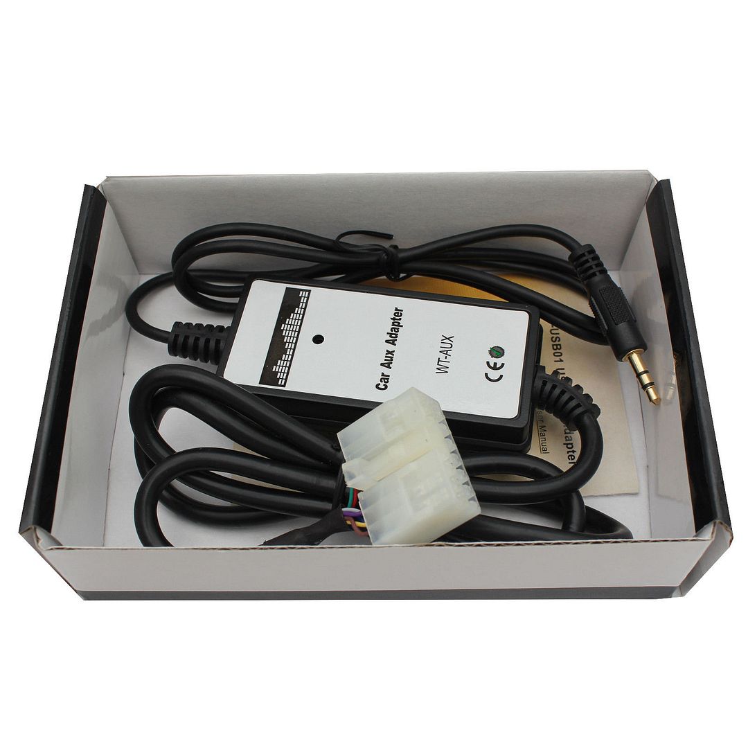 3 5mm Car Mp3 Player Radio Interface Aux In Input Adapter