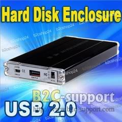 Wholesale HDD encloure:2.5 inch USB IDE/SATA Laptop External Hard Drive Case (c) cathyApple123 17.3 inch laptop case